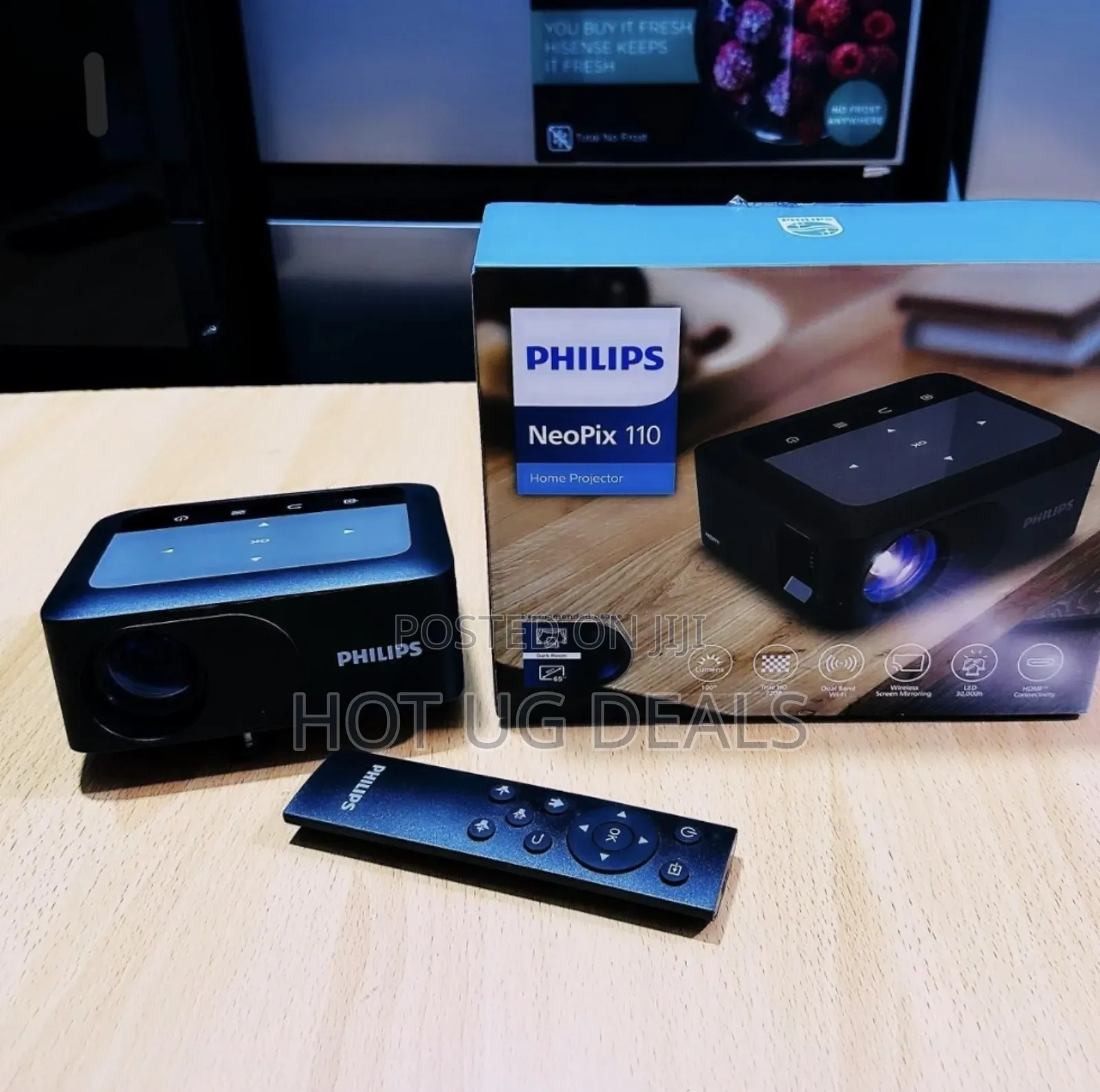 Neopix 110 True Full Hd Projector, Chromecast Built-in, Hdmi