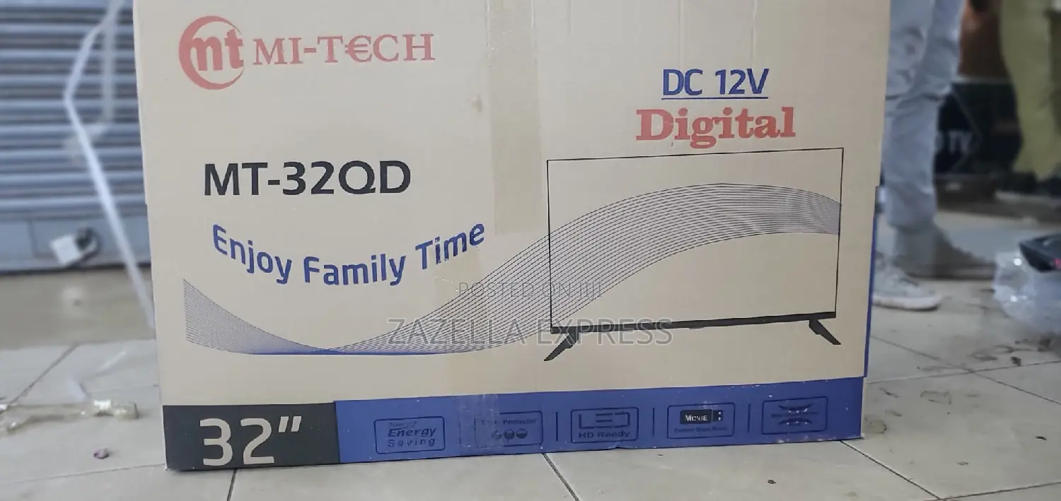 Mi-Tech 32 Digital Television/ Both Solar and Electric