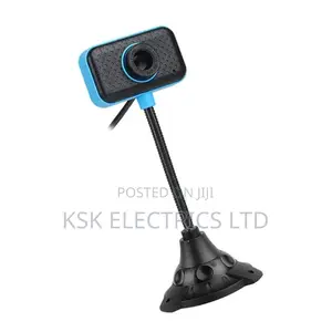 Web Cam Flexible Video Camera Computer With Microphone