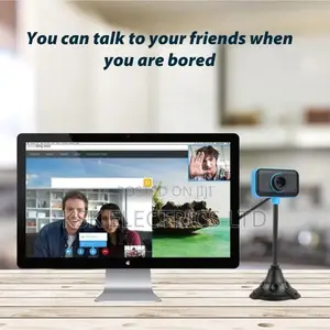 Web Cam Flexible Video Camera Computer With Microphone