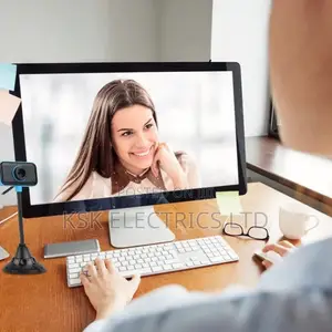 Web Cam Flexible Video Camera Computer With Microphone