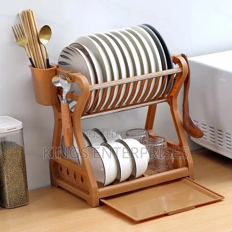 Simple Dish Rack and Drainer