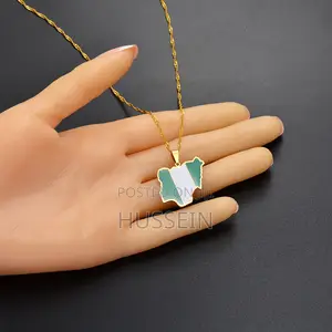 Anniyo Colorful Flags Nigeria Ghana Jamaica Guyana Pendant