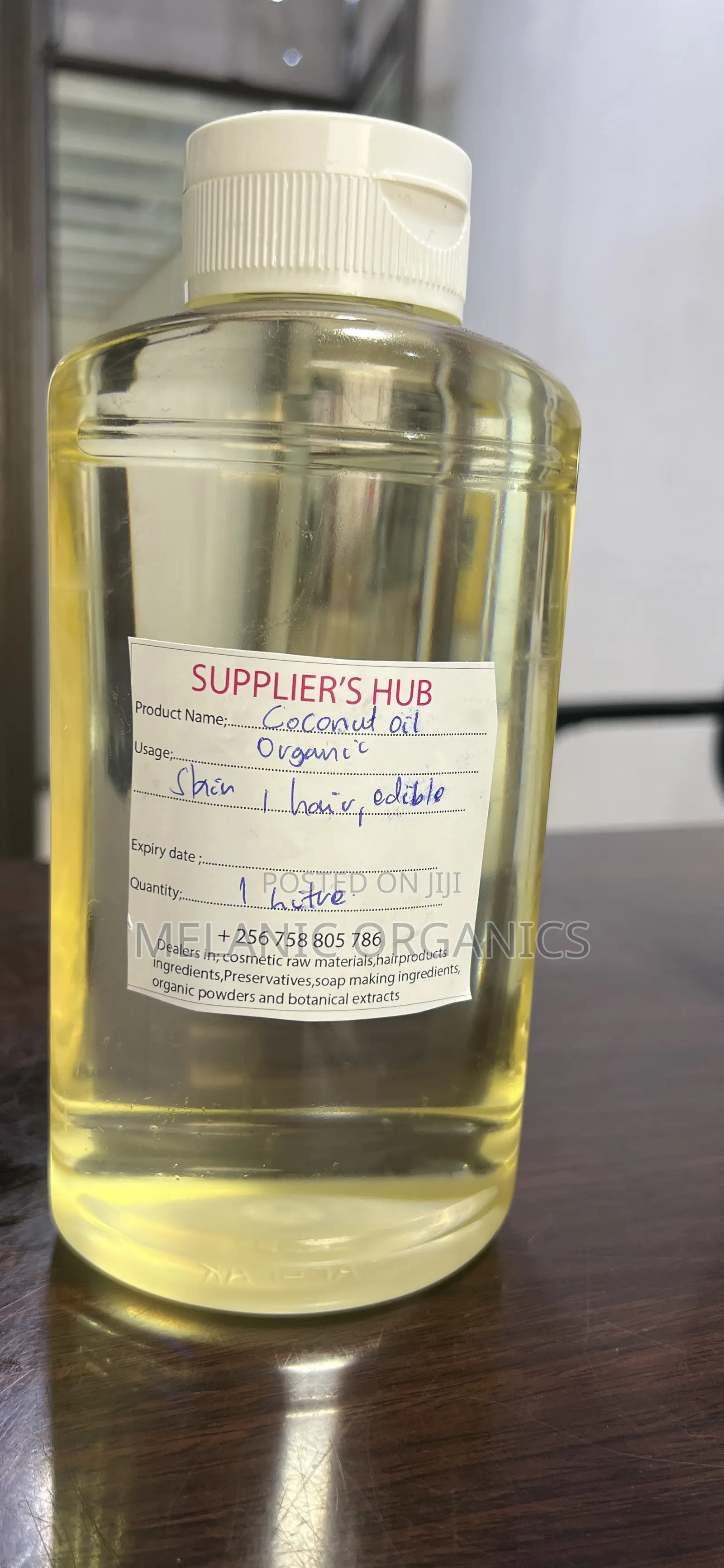; Organic Coconut Oil