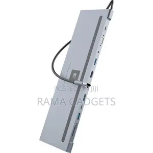 12 in 1 USB-C Hub ZT55 Ultra HD for Macbooks and Laptops