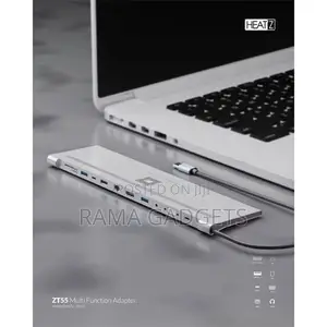 12 in 1 USB-C Hub ZT55 Ultra HD for Macbooks and Laptops