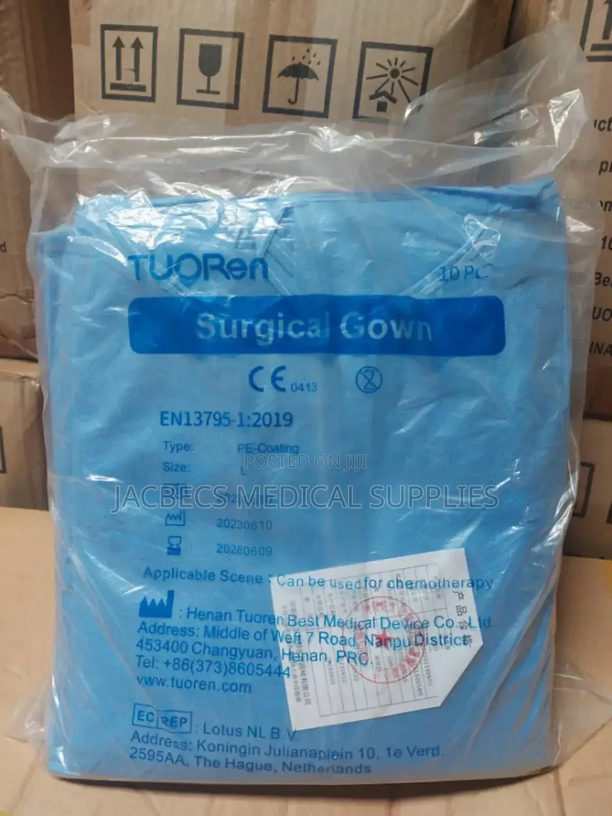 Re-enforced Surgical Gown