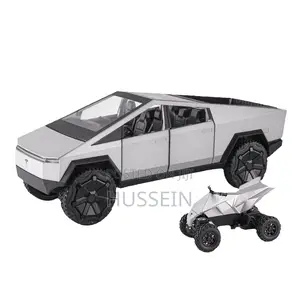 Tesla Pickup Model Alloy Car Simulation Toy Car
