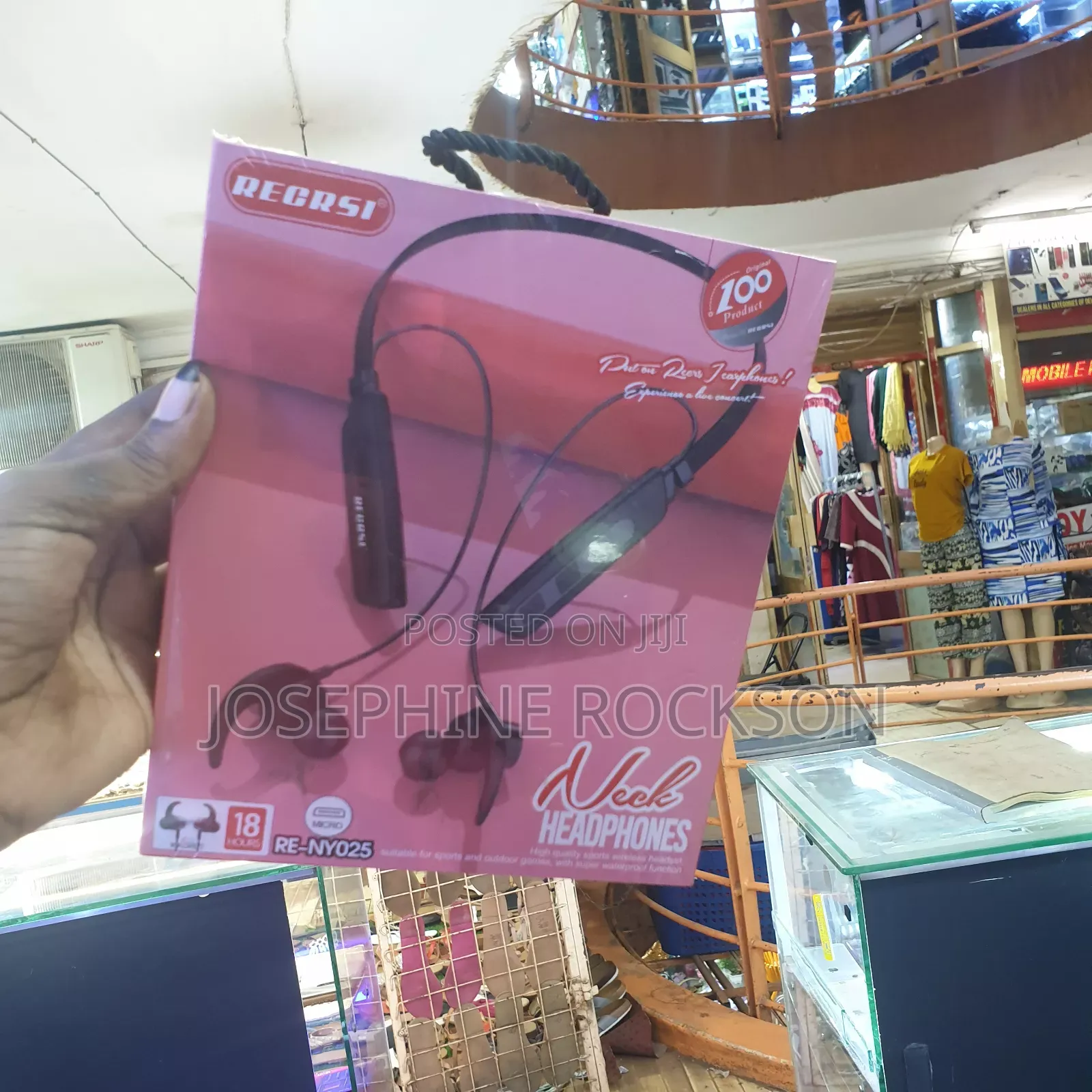 Wireless Headphone, Wireless Neckband Earphone