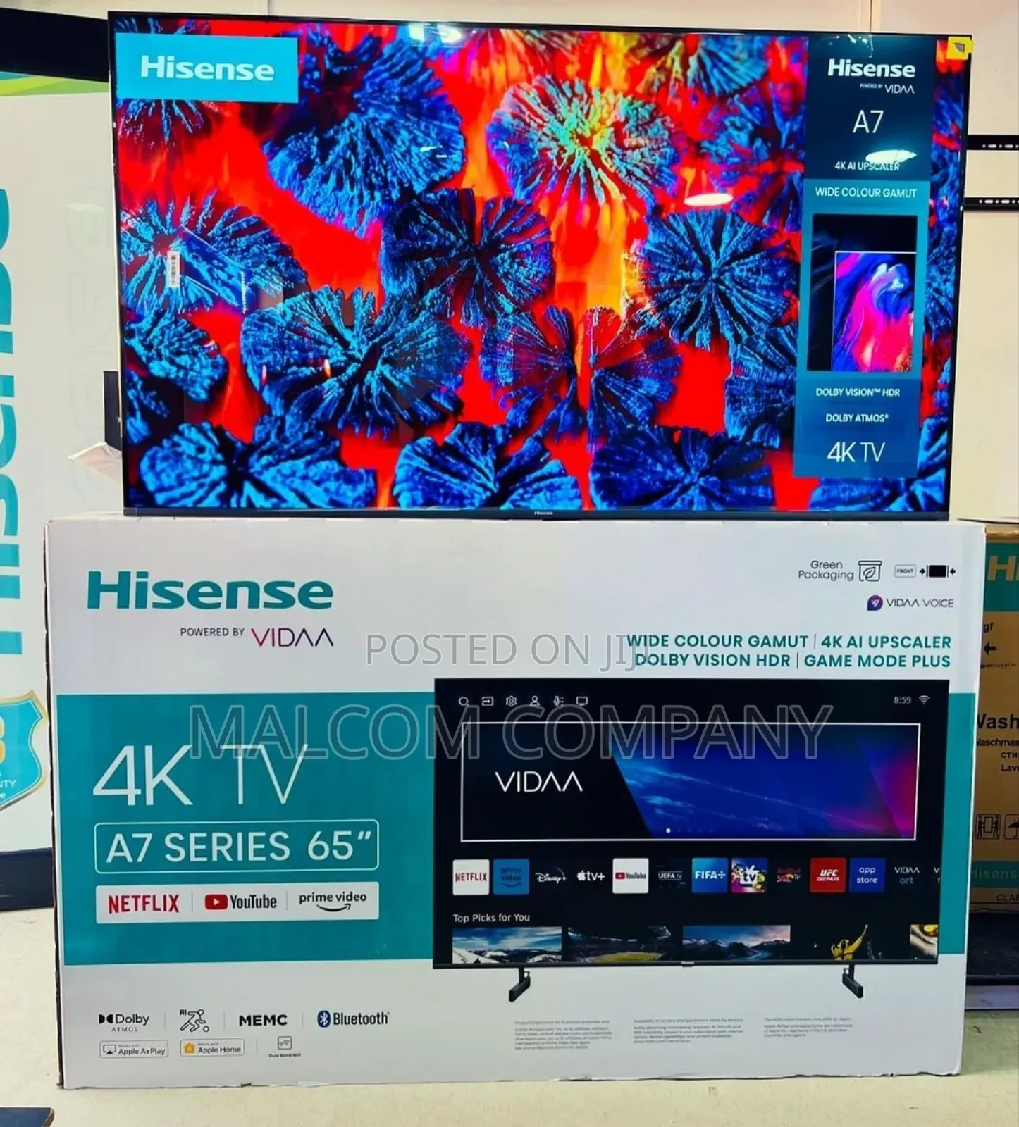 Hisense 65 Inches UHD TV