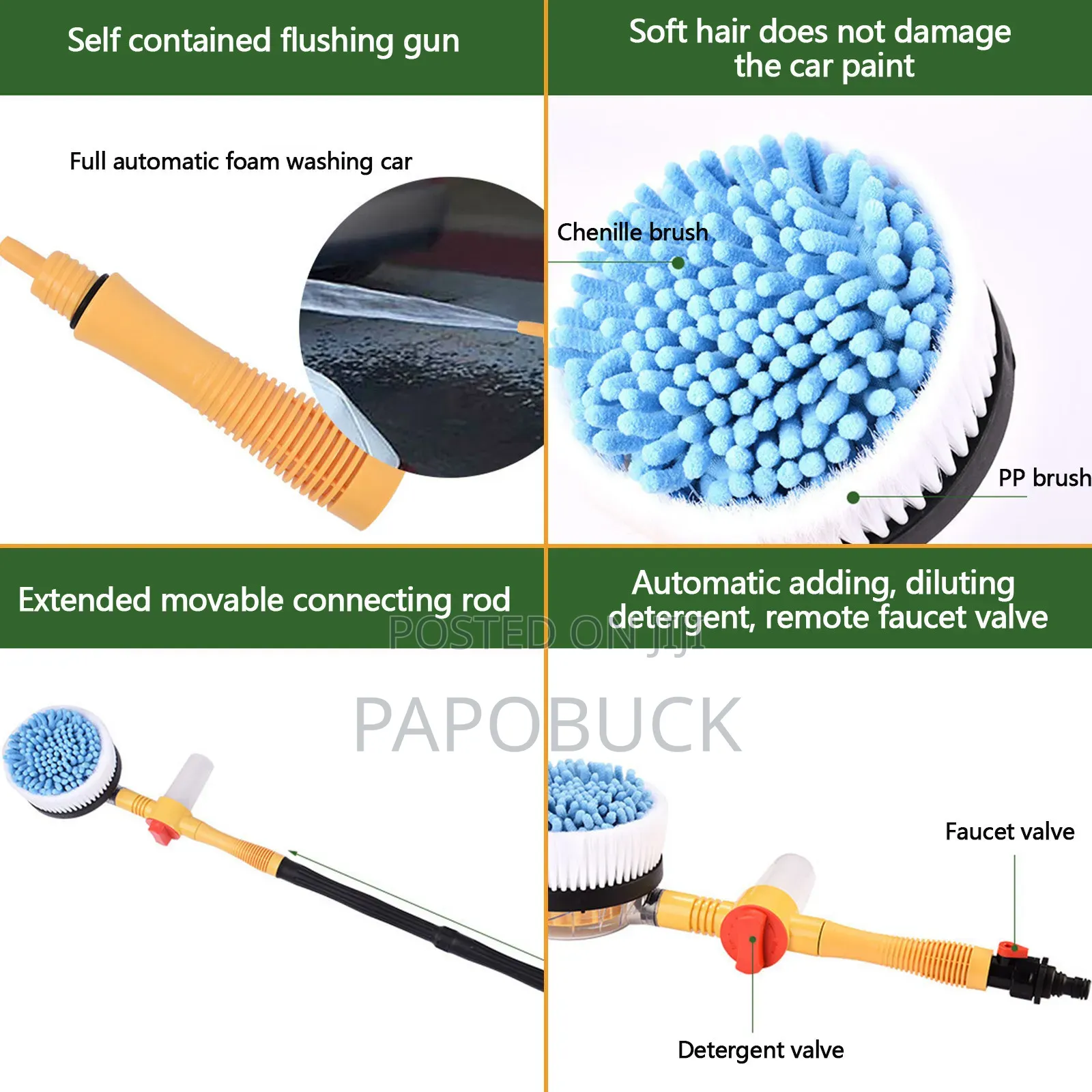 360° All in One Car Washing Brush