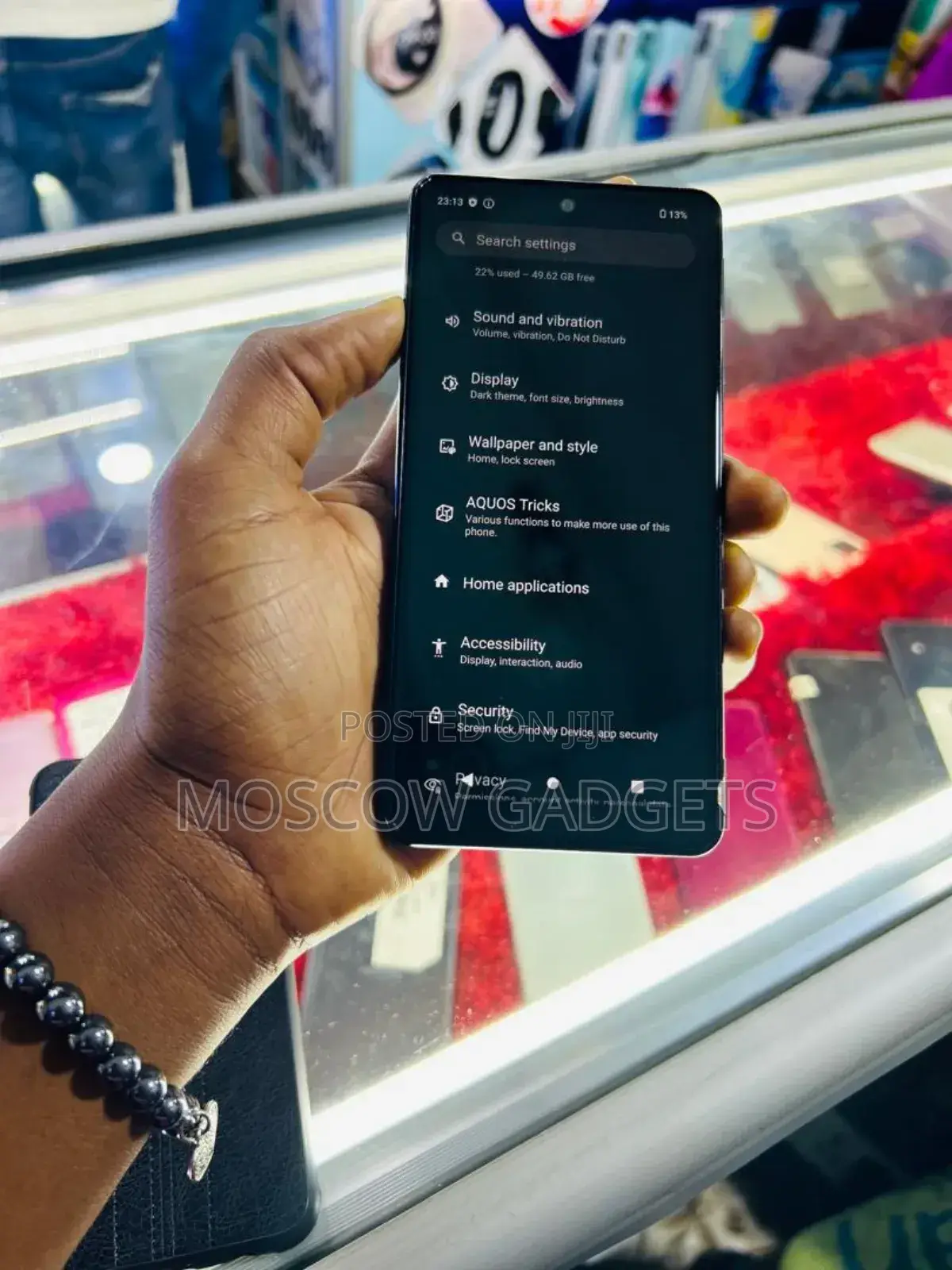 Sharp Aquos sense5G 64 GB Gold