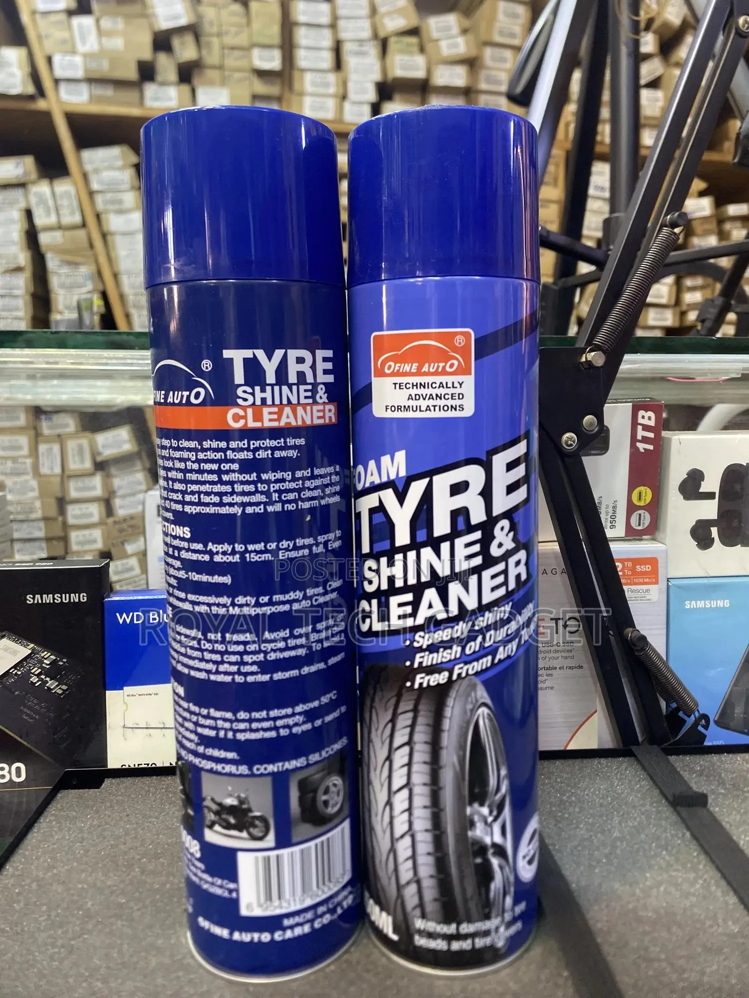 Tyre Foam Cleaner