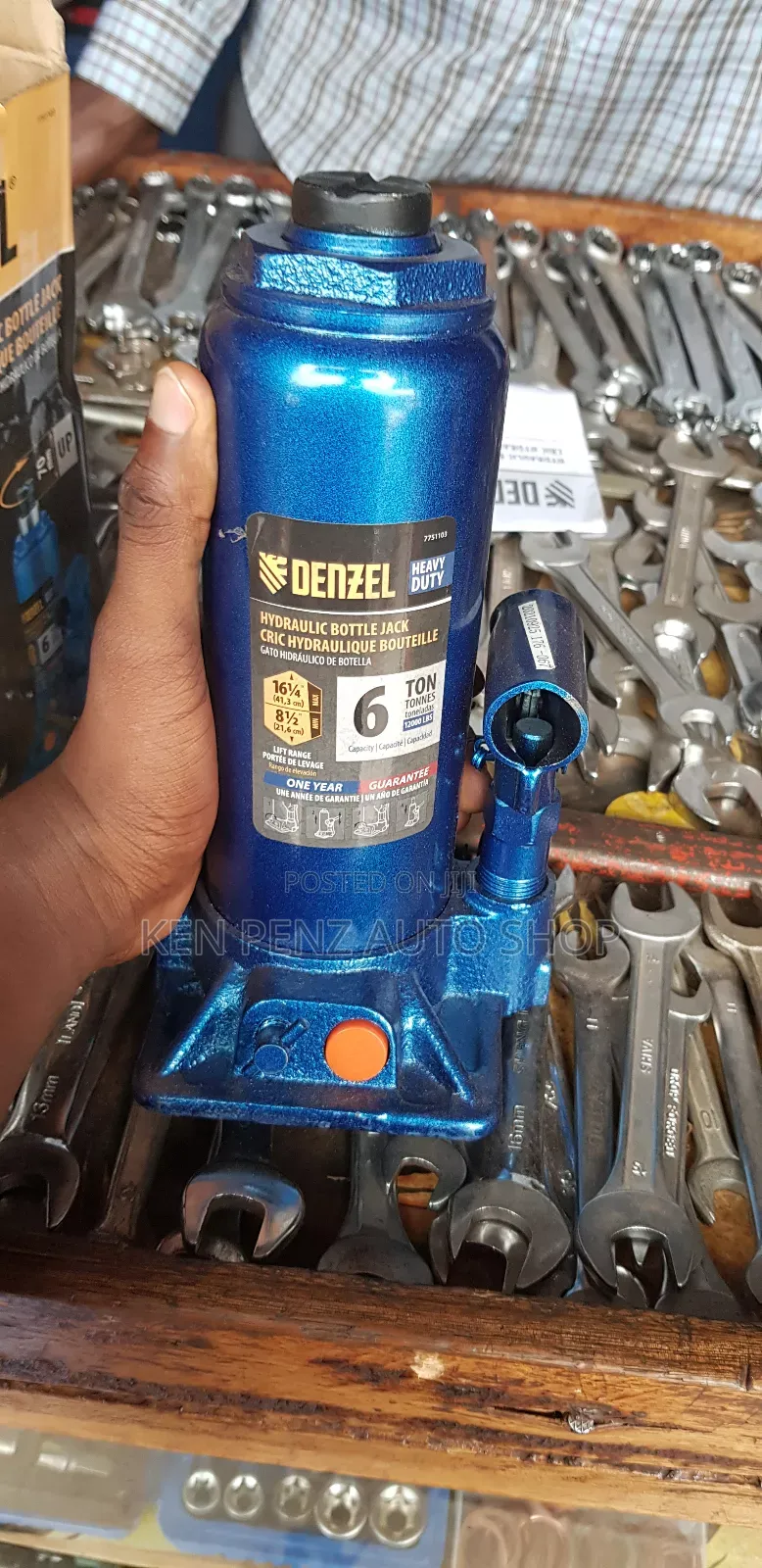 6tonne Denzel Car Hydraulic Jerk