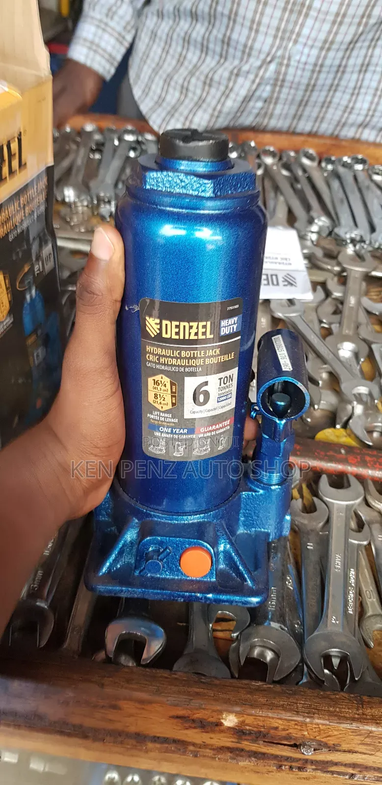 6tonne Denzel Car Hydraulic Jerk