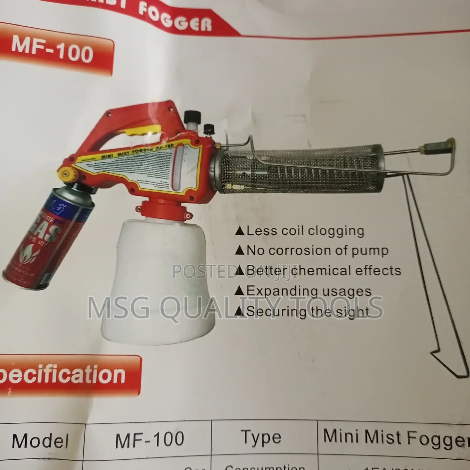 Mini Mist Fogger Mf-100