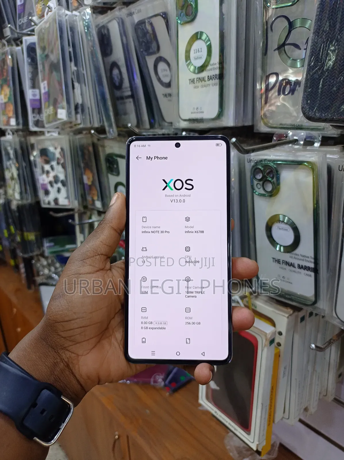 Infinix Note 30 Pro 256 GB Pink