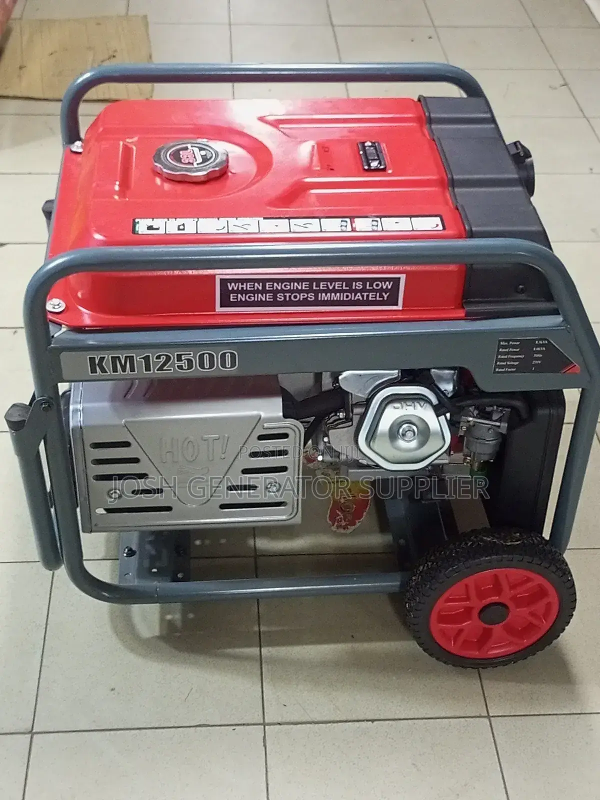 Honda 7.5kva Petrol Generator