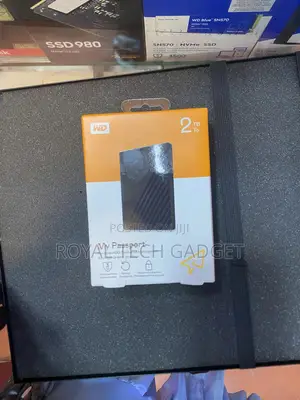 2tb Wd My Passport Portable External Drive