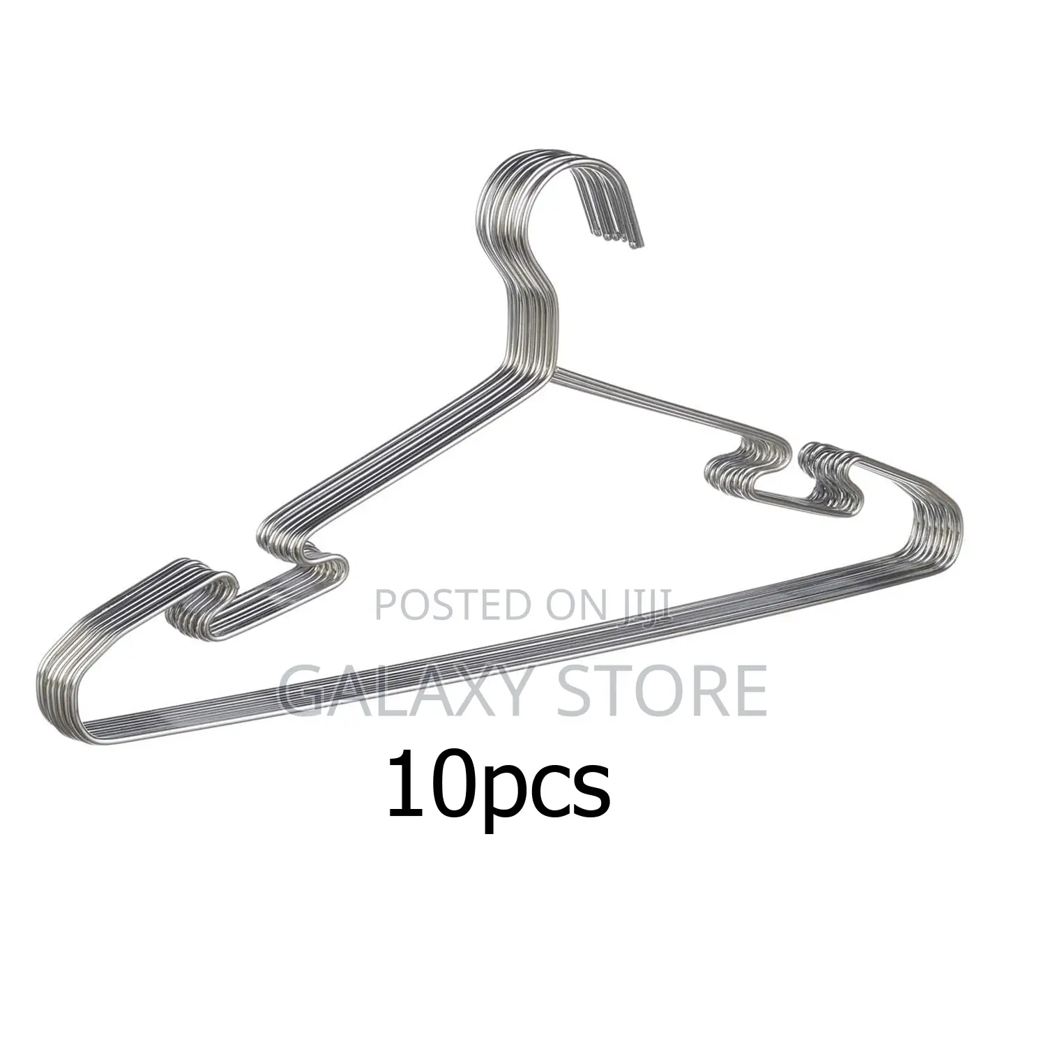 Steel Clothes Hanger 10pcs Pack for Wardrope