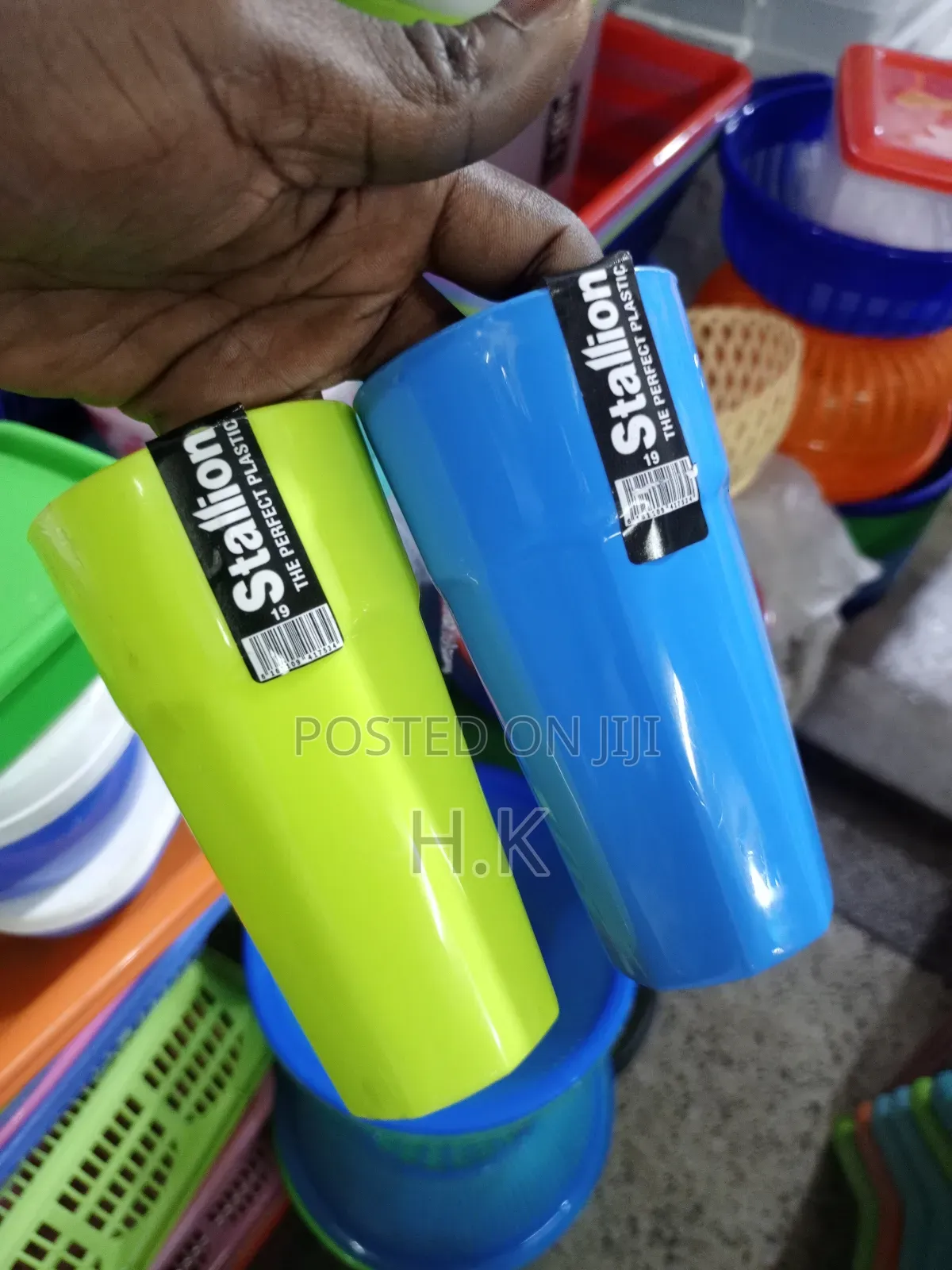6pcs Durable Plastic Glasses