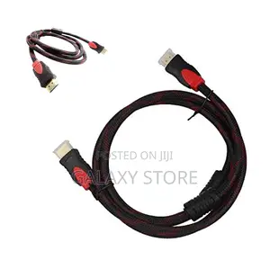 1.5m Hdmi Cable Nylon Weave Male to Male HDTV 3d 1080p