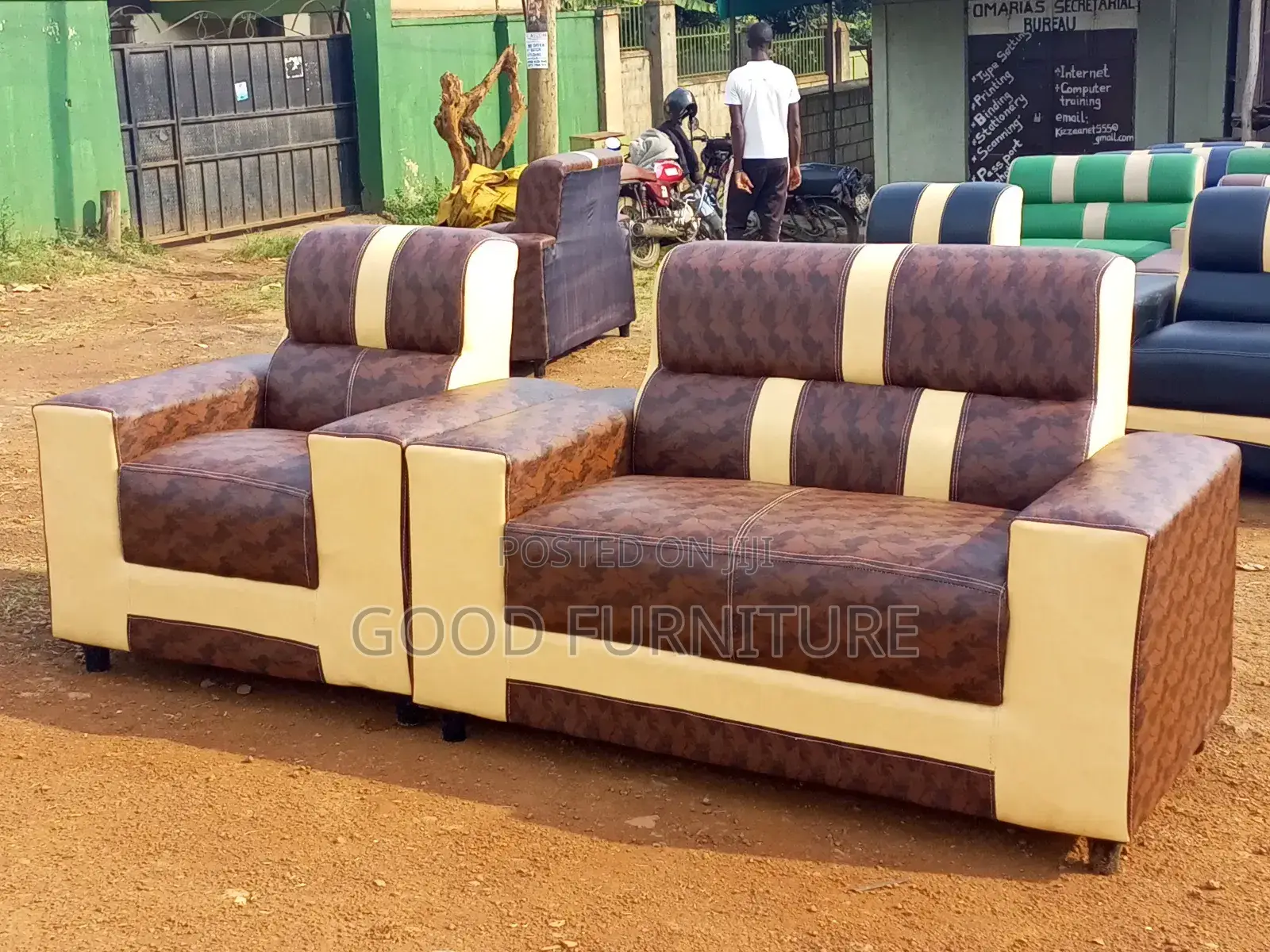 Unique Three Seater Sofa Set