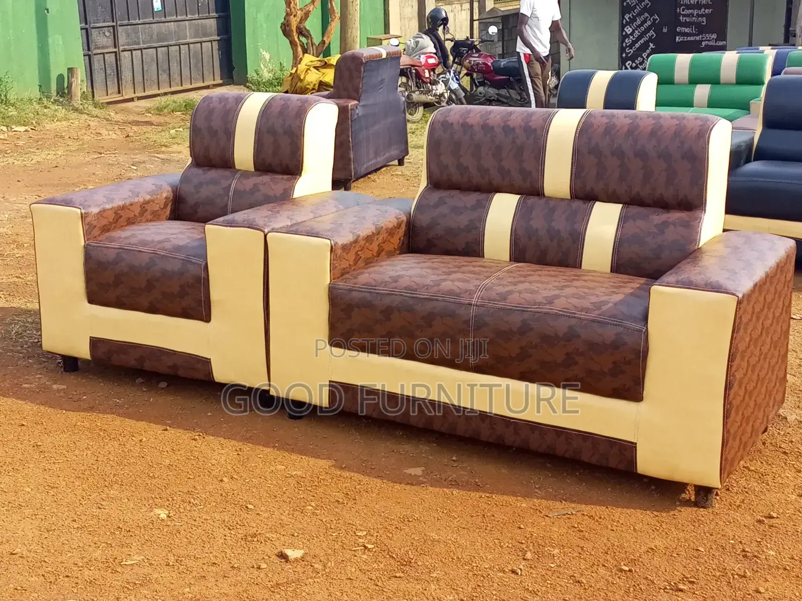 Unique Three Seater Sofa Set