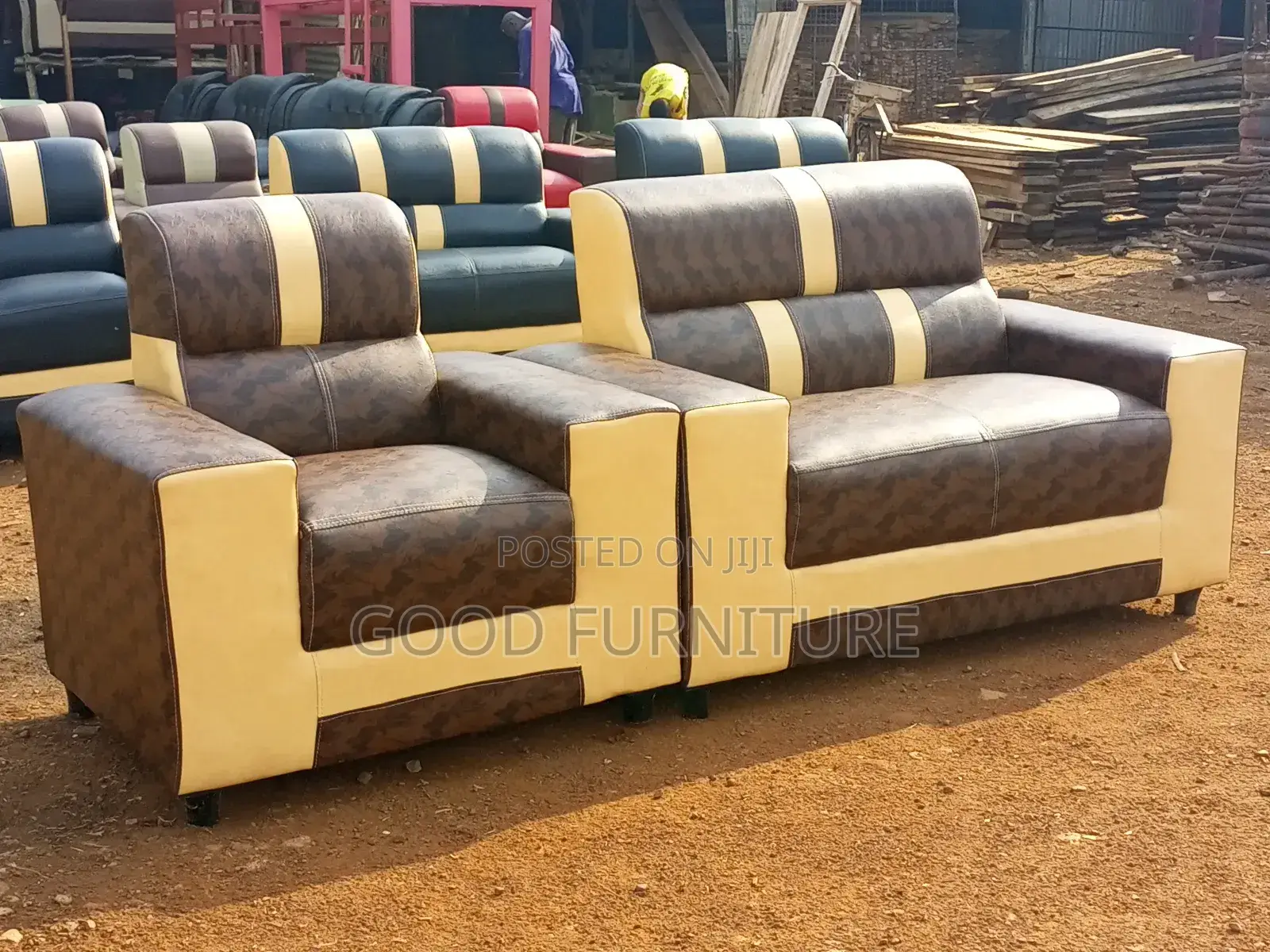 Unique Three Seater Sofa Set