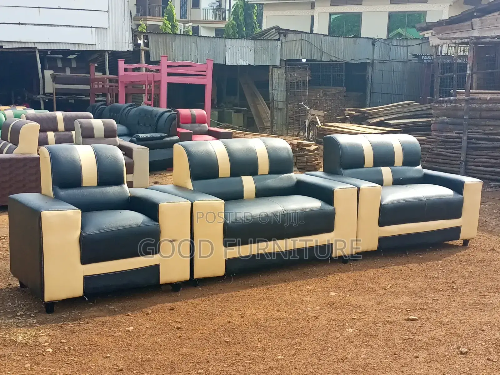 Comfy Five Seater Sofa Set