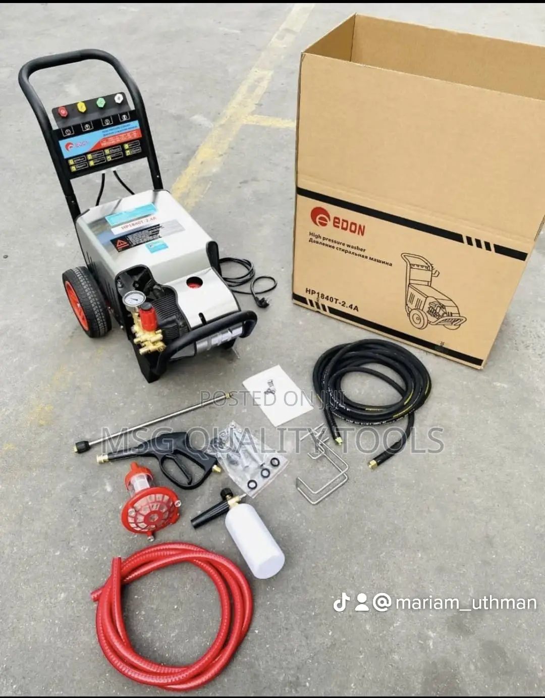 Electric Pressure Washer 2.4A