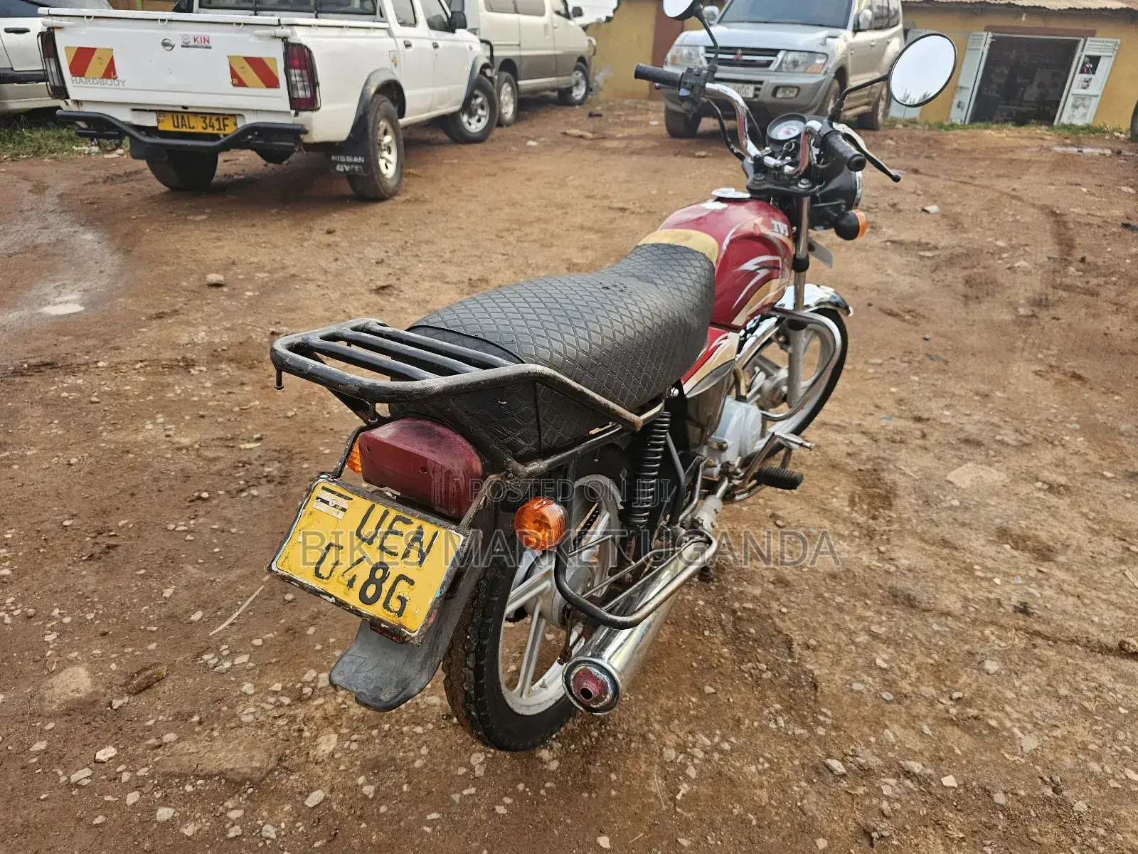 TVS XL 100 2018 Red