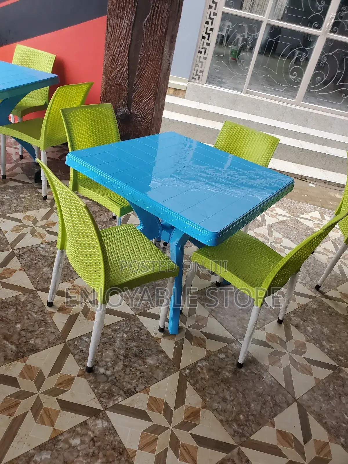 Plastic Table and Chairs Plastic Table and Chairs