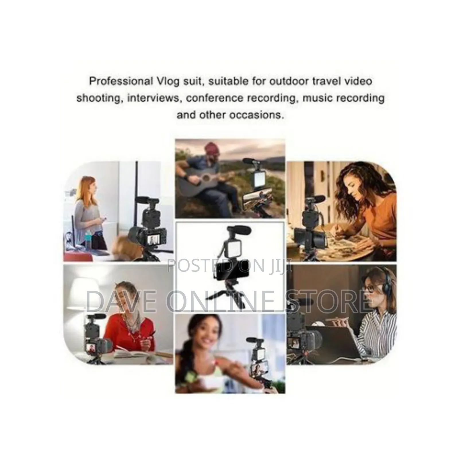 Tripod Recording Portable Stabilizer Cell Phone Tripod