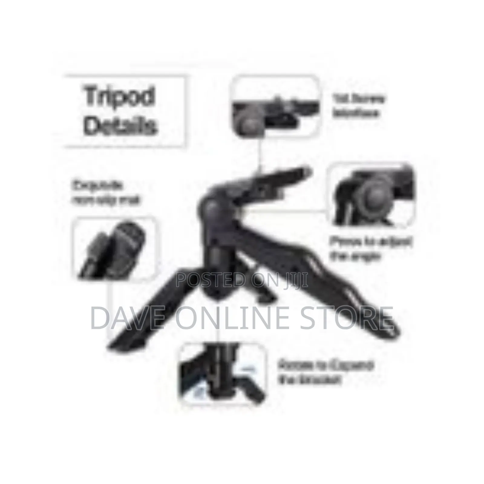Tripod Recording Portable Stabilizer Cell Phone Tripod