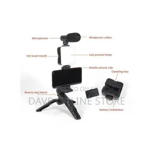 Tripod Recording Portable Stabilizer Cell Phone Tripod