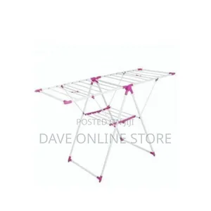 Outdoor Foldable Clothes Hanger - White