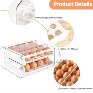 Double Layer Egg Storage Container