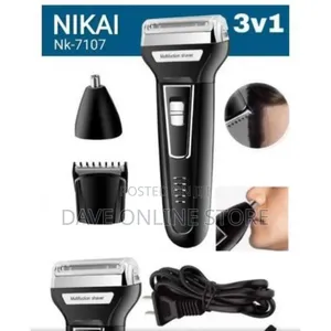 Nikai Beard Trimmer Hair Shaving Clipper Machine 3 in 1