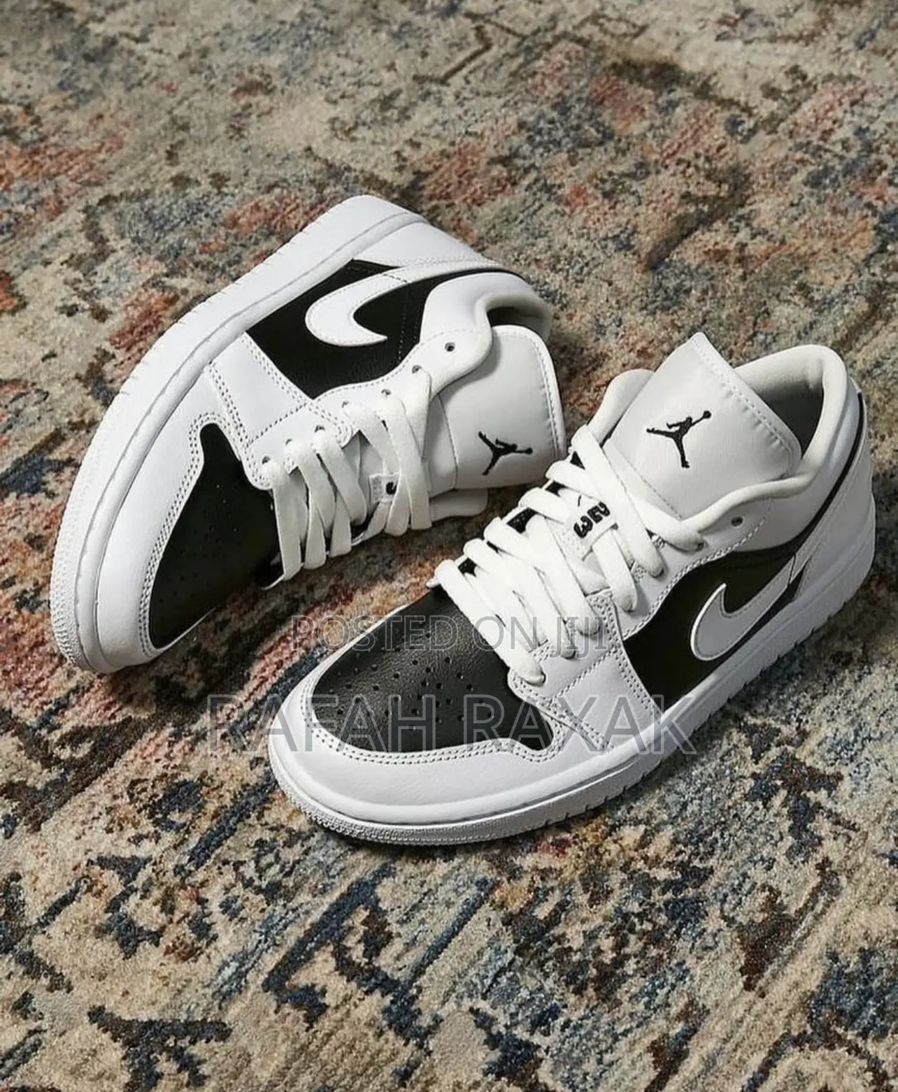 Original Unisex Nike Air Jordan 1 Low Panda Sneakers