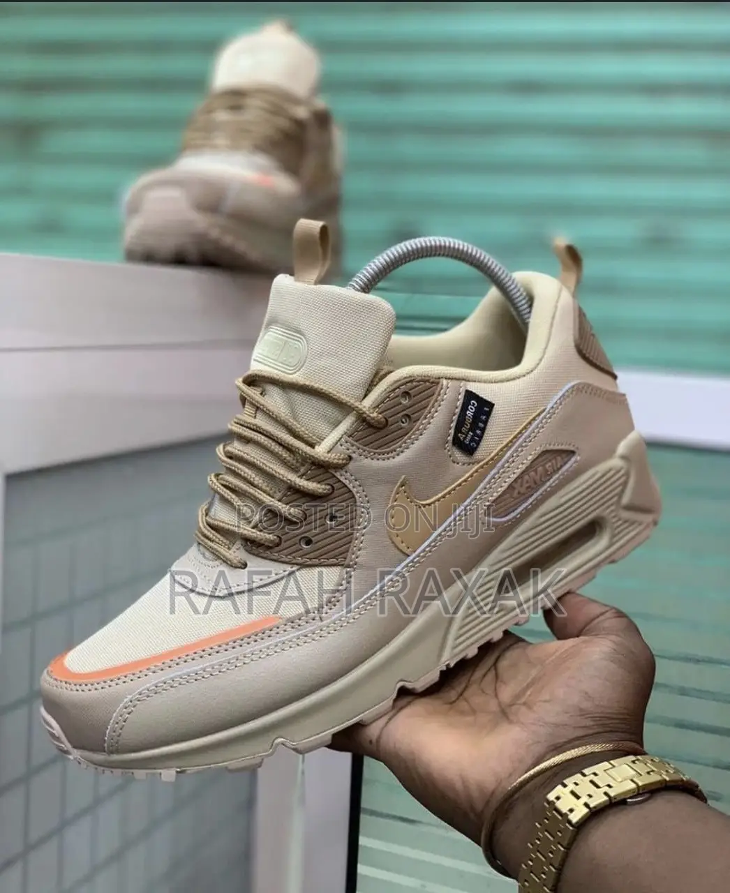 Original Brown Nike Air Max 90 Sneakers