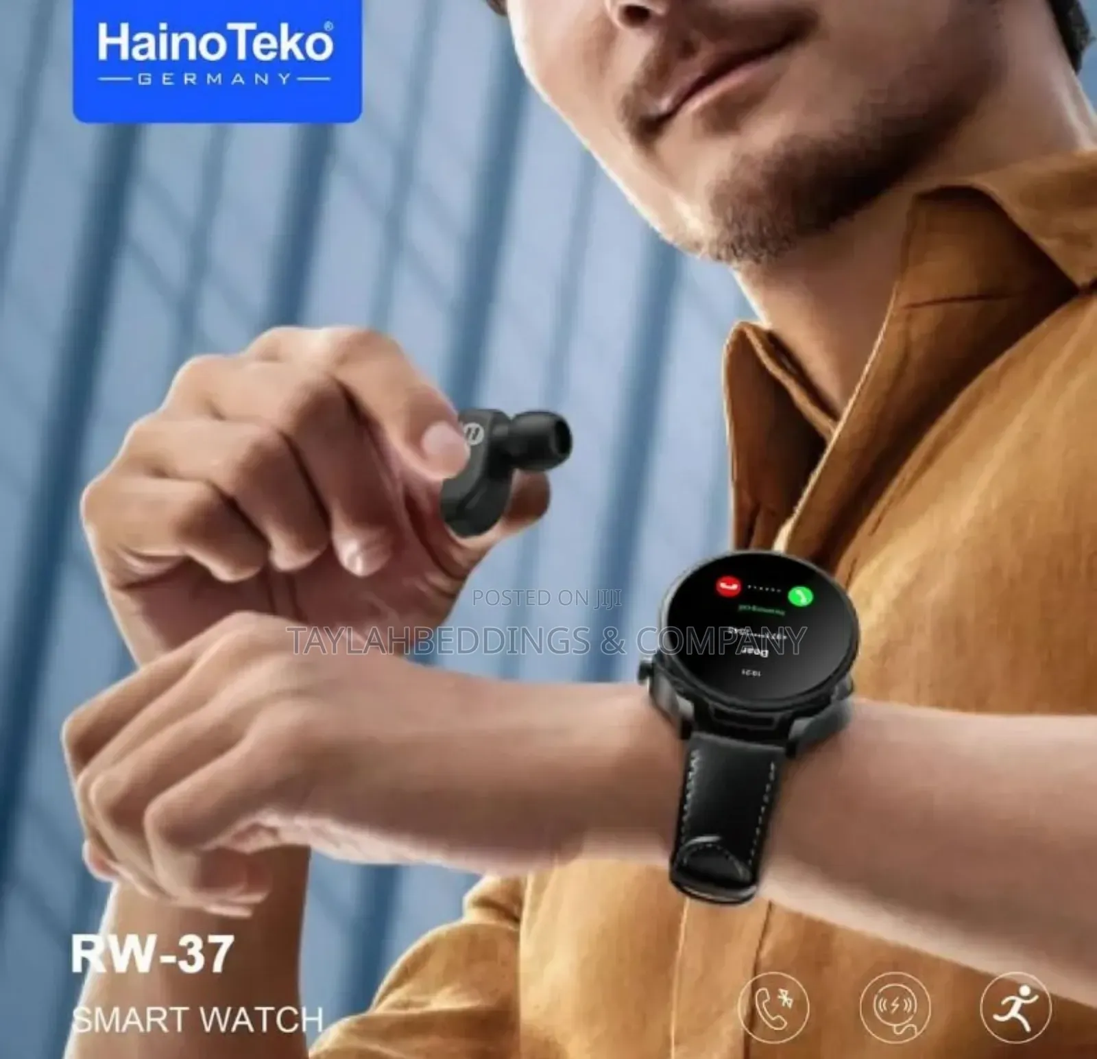 Haino Teko Germany RW37 Watch Buds Smart Watch