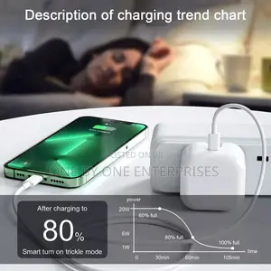 Genuine USB-C 20W Fast Charger/Cable Lead