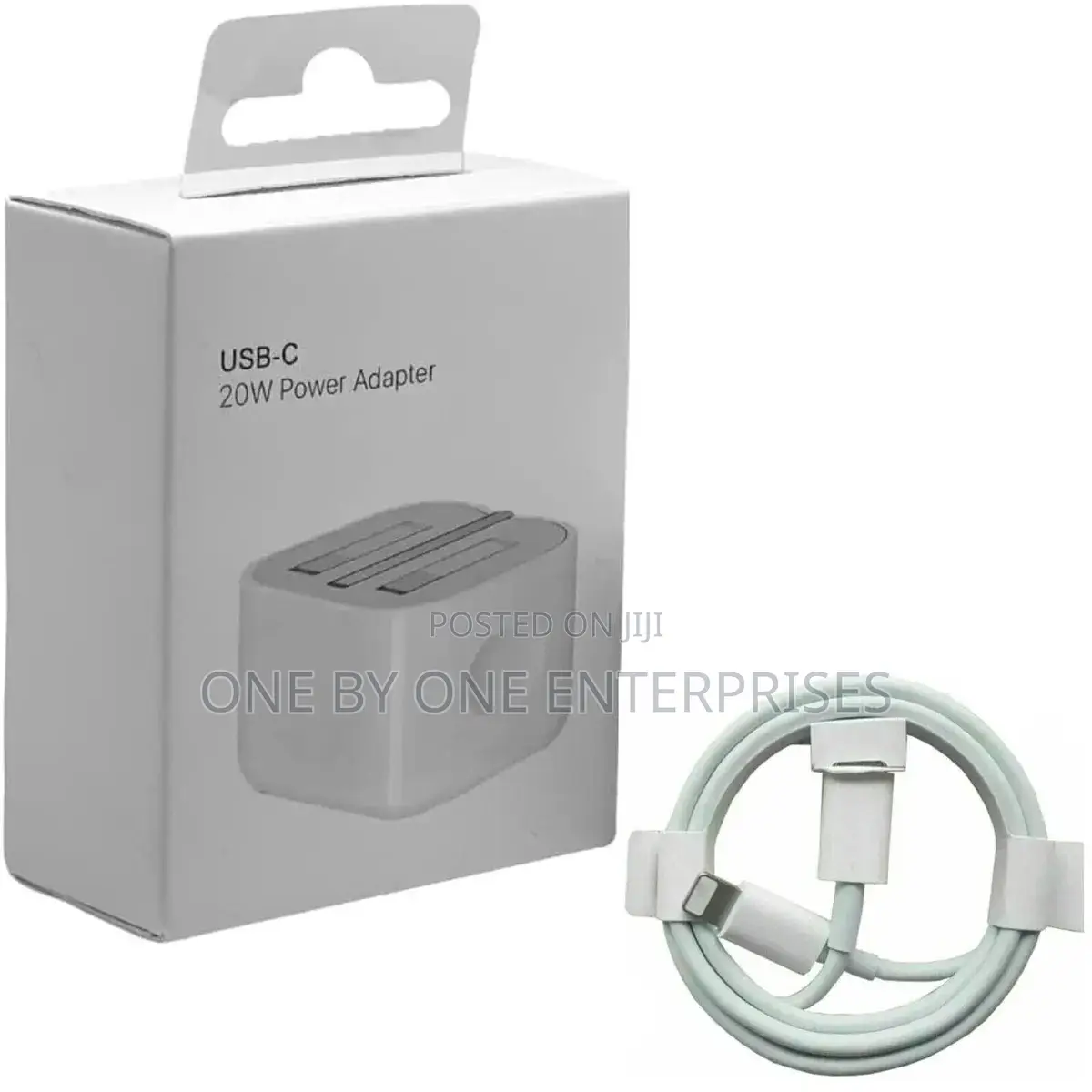 USB-C 20W Fast PD Plug Charger/Cable Lead for Apple iPhones