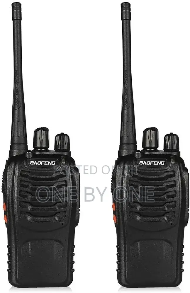 A Pair of Walkie Talkies Baofeng Two Way Radio