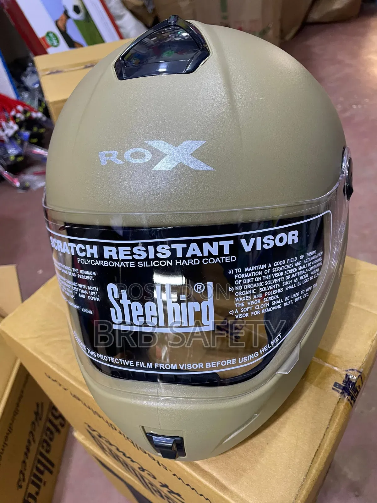 Riders Helmet Steelbird Rox