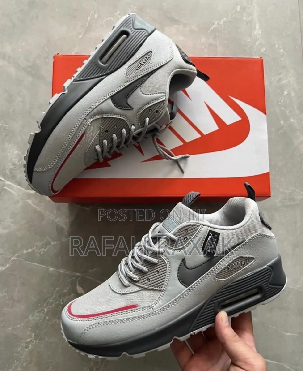 Original Nike Air Max 90 Surplus Wolf Grey Sneaker