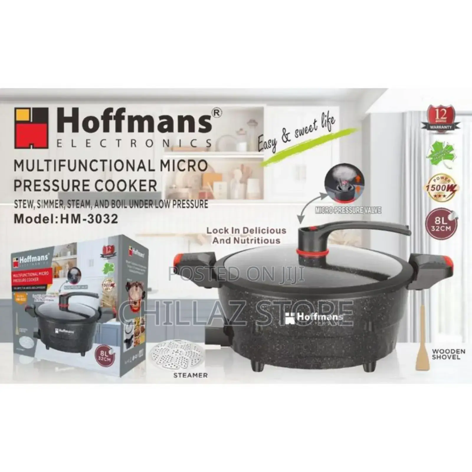 Hoffman's Electronic Pressure Cooking Pot