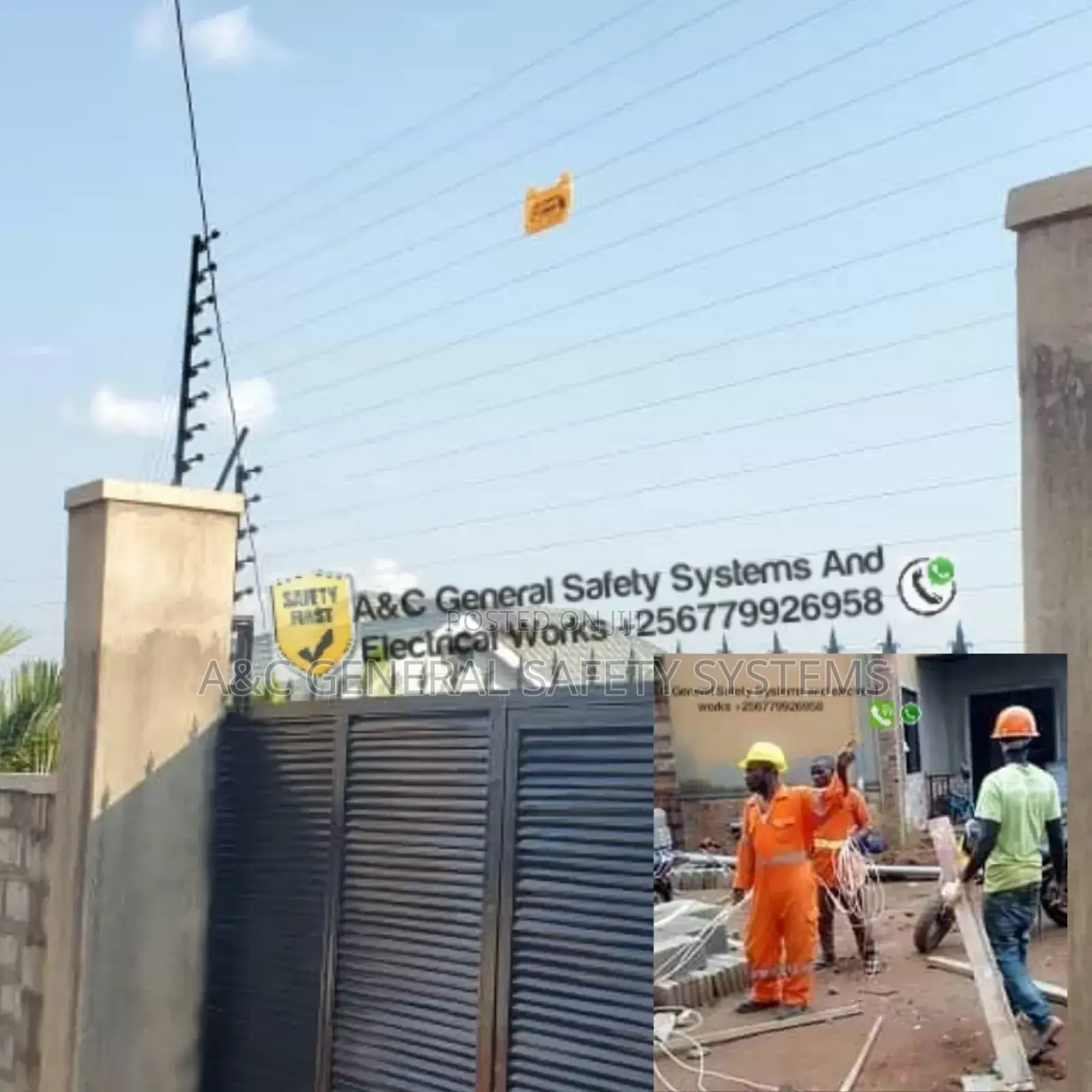 Electric Wire Fencing Shocks While Pushing Quality Standard
