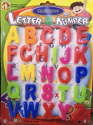 First Classroom Magnetic Alphabet Letters and Numbers